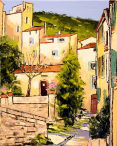 Voir le détail de cette oeuvre: ruelle de Provence